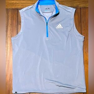 ADIDAS Climacool Golf Vest 1/4 Pullover Size M